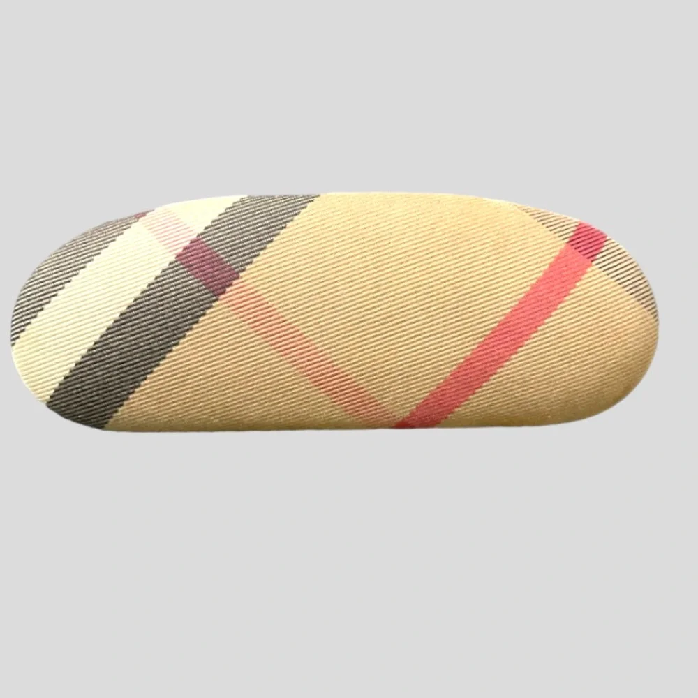 BURBERRY NOVA CHECK FABRIC EYEGLASS CASE